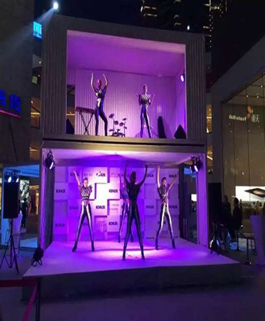 時(shí)尚集裝箱舞臺（重慶柜族分公司）